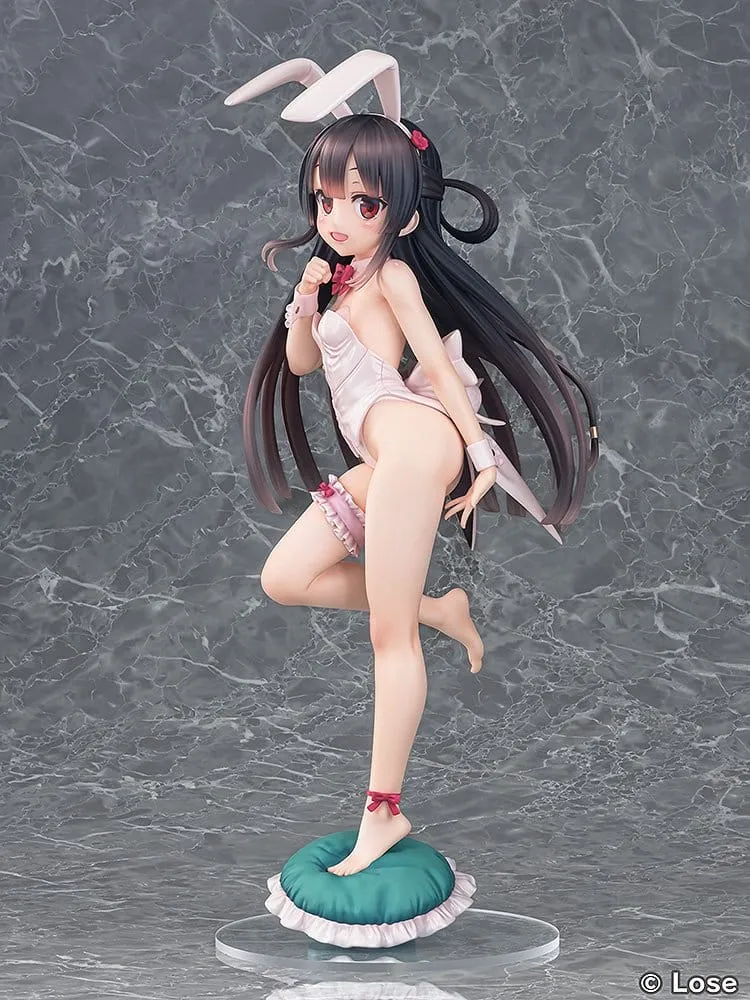 Maitetsu Last Run!! Statue 1/3 Hachiroku: White Bunny Ver. 40 cm